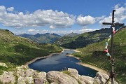 Laghi Gemelli con Cima di Mezzeno e Pizzo Camilla